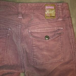 Vintage pink corduroy pants